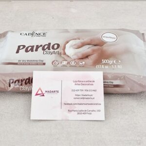 CADENCE| MASSA DE MODELAR PARDO BRANCO  500G