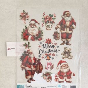 ARTIS DECOR| TRANSFER SANTA CLAUS 25X30CM