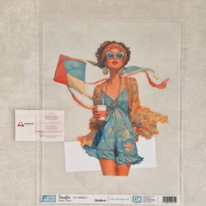 ARTIS DECOR| TRANSFER SPRING LADIES 25X30CM