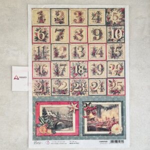 CIAO BELLA| PAPEL DE ARROZ 609 A4