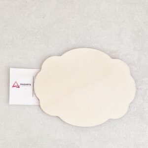 MADEIRA| PLACA RECORTADA LISA 15.5X12CM