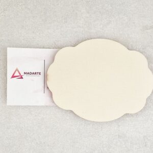 MADEIRA| PLACA RECORTADA LISA 10.3X8CM