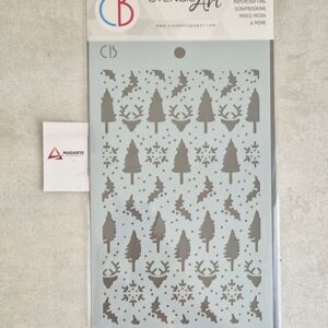 STENCIL| CIAOBELLA MS111 14.5X23.5CM