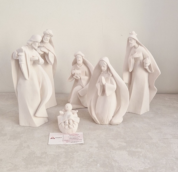 MARFINITE| PRESÉPIO 6PÇS 26CM