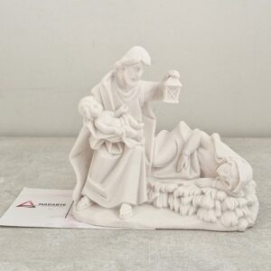 MARFINITE| SAGRADA FAMILIA NOSSA SENHORA DEITADA  9.5X11CM