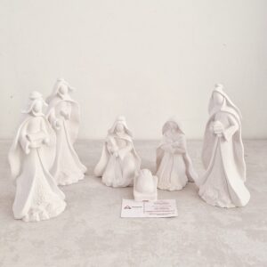 MARFINITE| PRESÉPIO 6PÇS 19CM