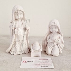 MARFINITE| PRESÉPIO 3PÇS 15.5CM