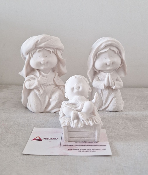 MARFINITE| PRESÉPIO INFANTIL 3PÇS 11CM