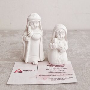 MARFINITE| PRESÉPIO 2PÇS  3.5X3X7CM