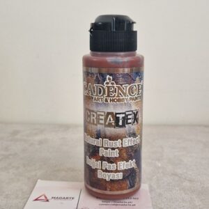 CADENCE| CREATEX TINTA COM EFEITO DE FERRUGEM 120ML