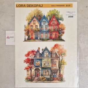 CADENCE| TRANSFER LORA ART ÁGUA 019 25X35CM